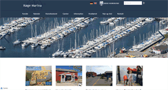 Desktop Screenshot of koegemarina.dk